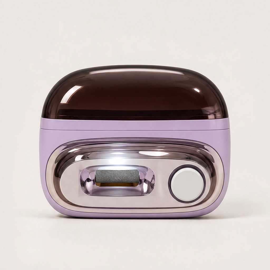 Hushden – 2-in-1 Electric Nail Clipper & Grinder with Auto-Stop and LED Light + 50% OFF