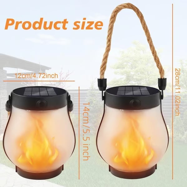 The EverFlame Solar Lantern - A Perfect Flame, Every Night + 50% OFF