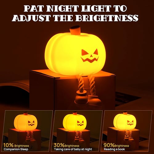 The Glow-Pumpkin Night Light - The Secret to Easy Bedtimes + 50% OFF