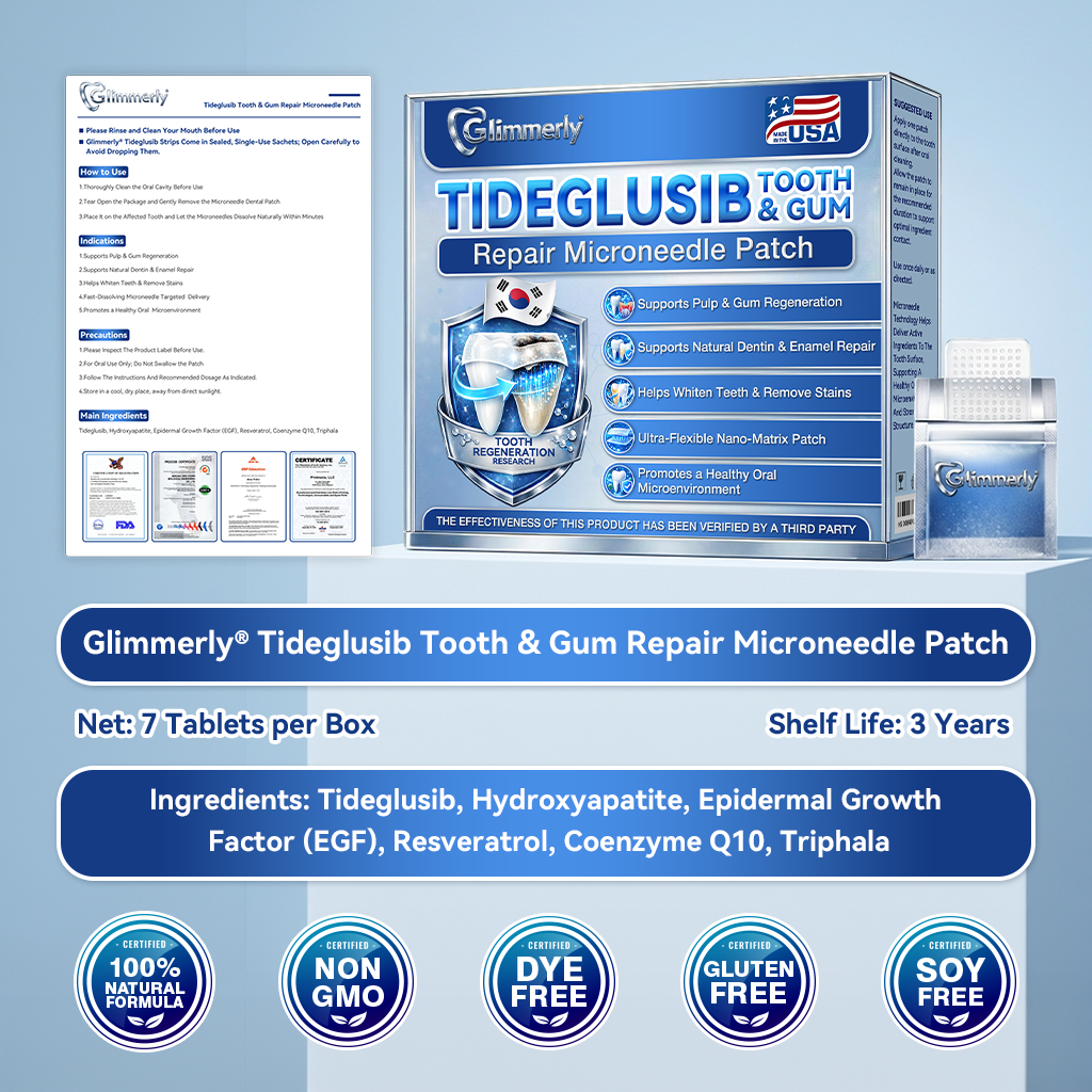 The AuraGlimmer Regeneration Patch — Advanced Tooth & Gum Repair + 50 % OFF