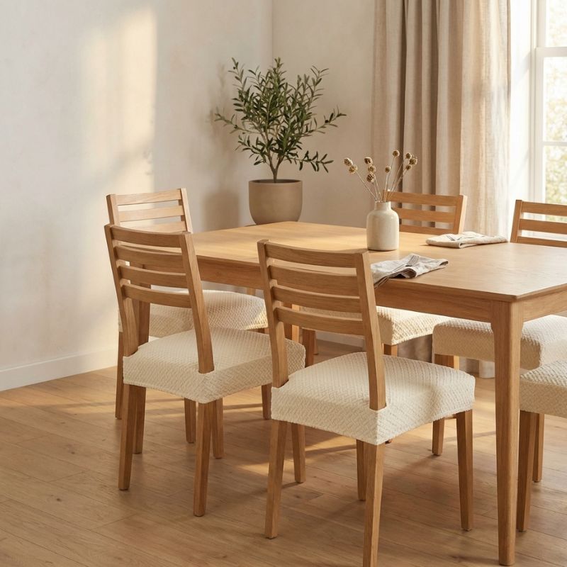 Loomfield™ – Waterproof Stretch Jacquard Dining Chair Seat Cover + 50% OFF