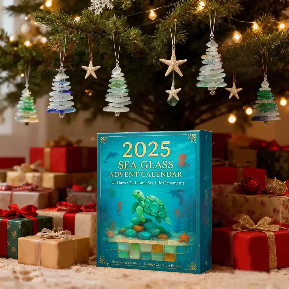 The SeaGlass Advent Calendar - 24 Days of Ocean Magic + 50% OFF