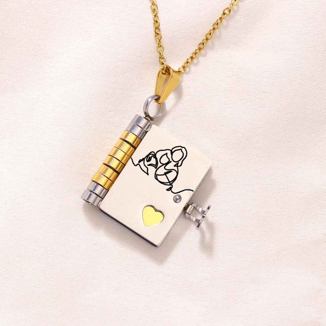 The Heirloom Book Locket - The Most Beautiful Chapter Necklace + 50% OFF