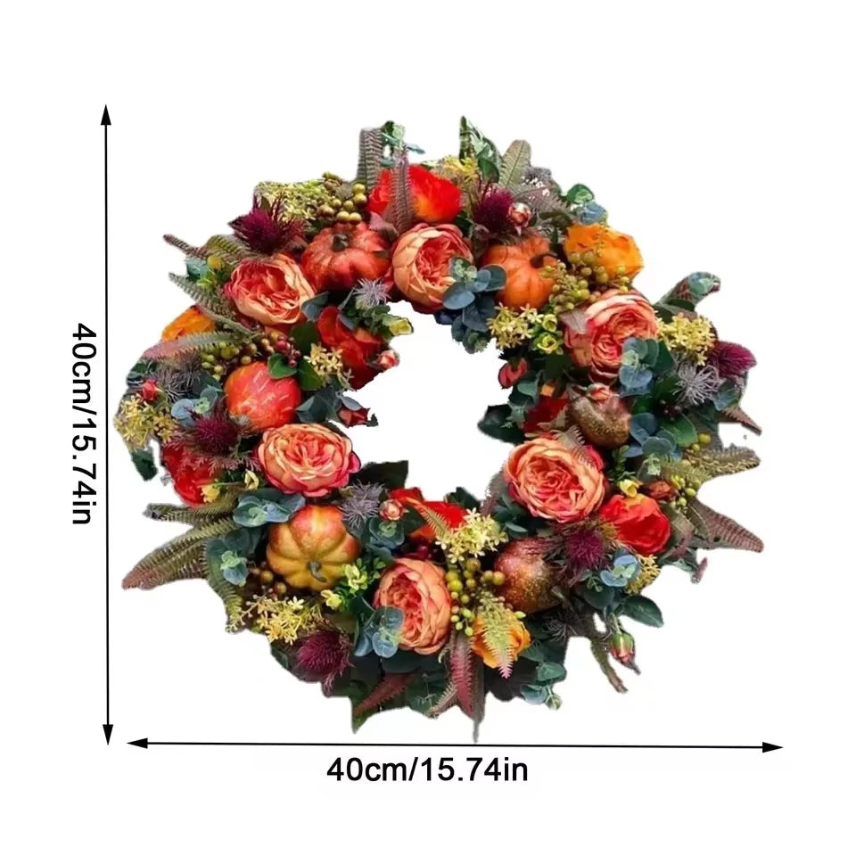 The Farmhouse Pumpkin Wreath - A Perfect Fall Welcome + 50% OFF