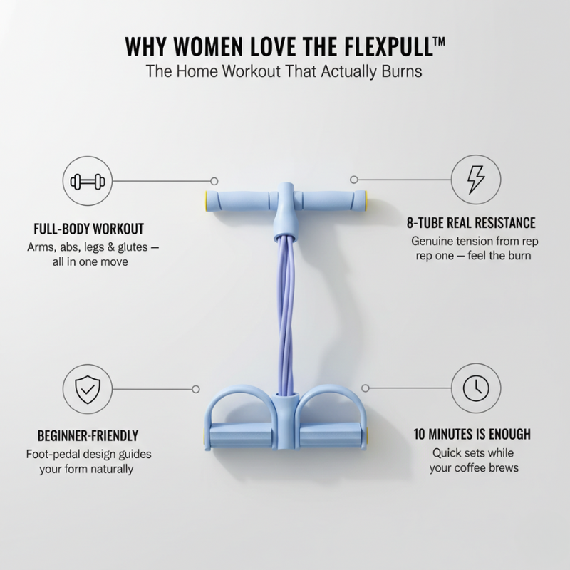 FlexPull™ -Tube Pedal Resistance Device + 50% OFF