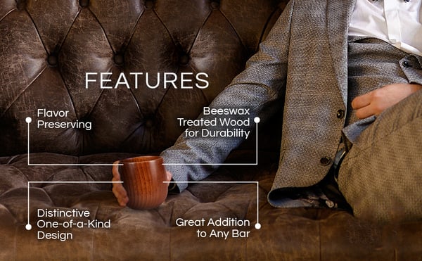 The CharredOak Whiskey Glass - Hand-Made for Enhanced Bourbon Flavor + 50% OFF