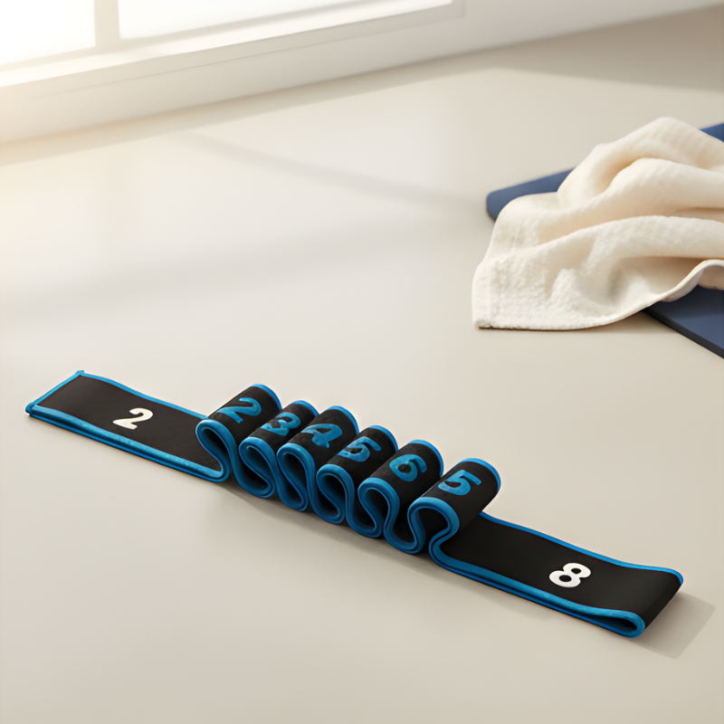 Limbera™ – 8-Segment Numbered Stretching & Yoga Resistance Band + 50% OFF