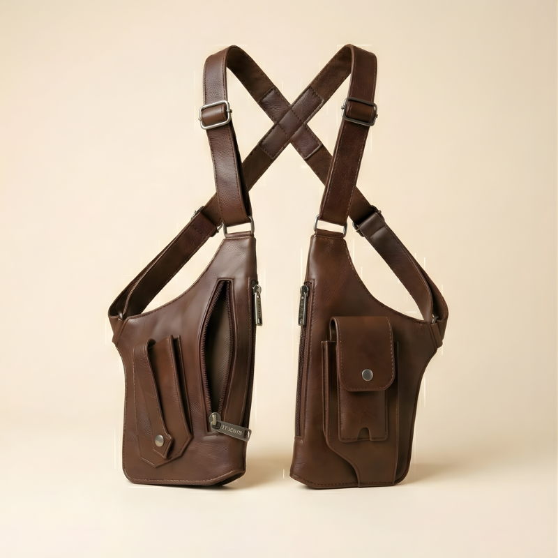 Rivett™ – Premium Leather Underarm Holster Bag + 50% OFF