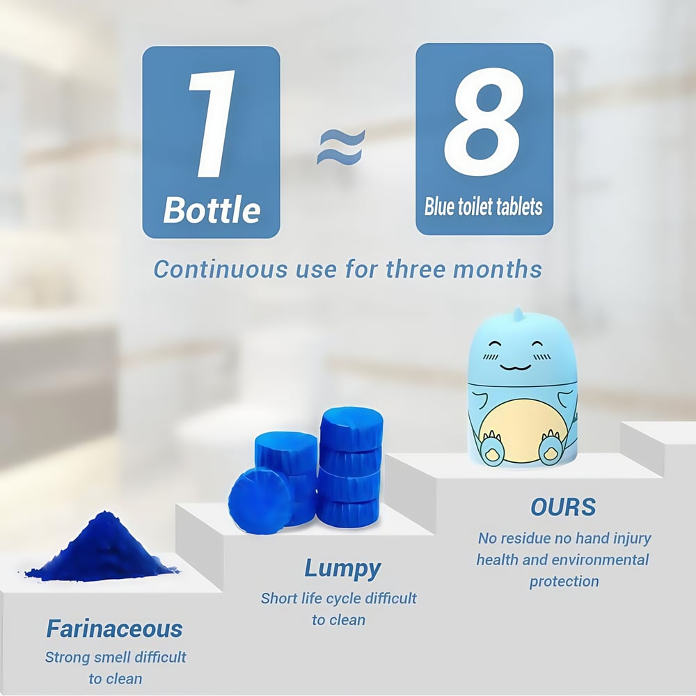 EverClean Auto-Toilet Whale - Effortless Clean for Months - 50% OFF