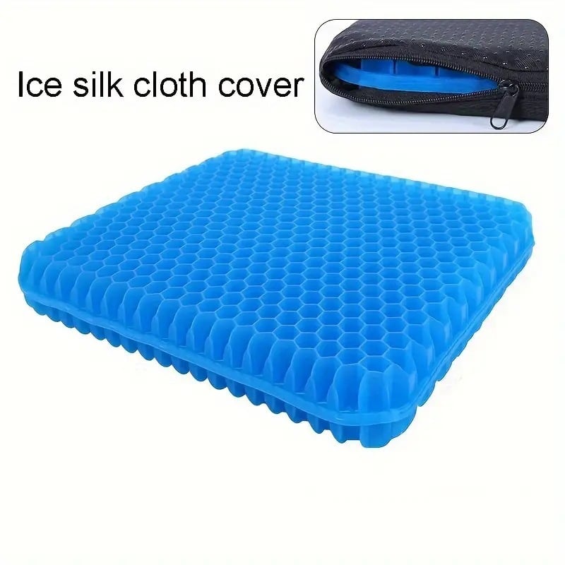 Hivecore™ – Double-Layer Honeycomb Gel Seat Cushion for All-Day Comfort & Pain Relief + 50% OFF
