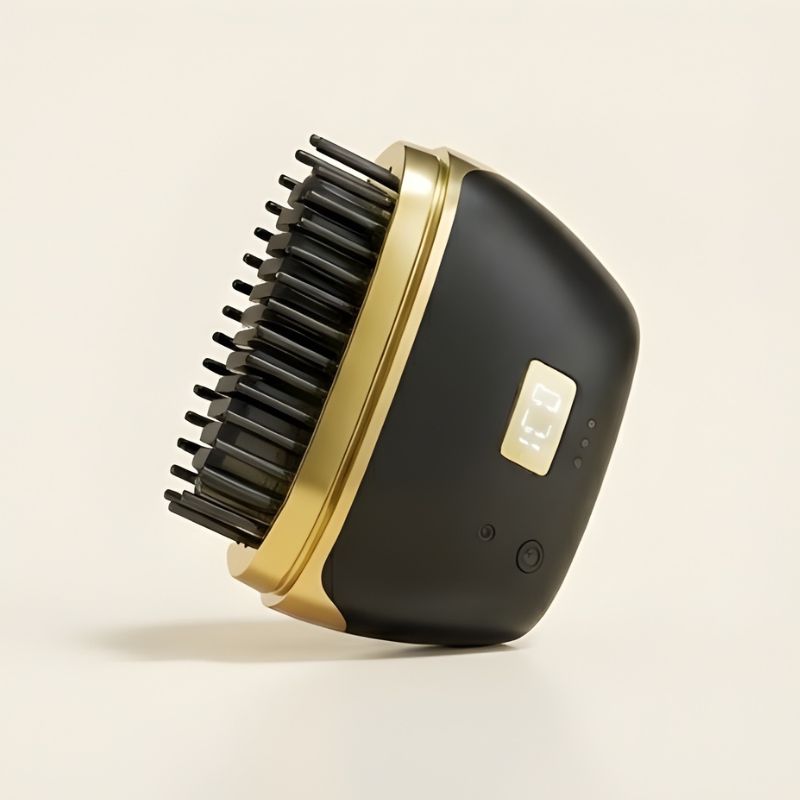 Velura™ – Cordless Hair Straightener Brush with Negative Ions & MCH Ceramic Heat + 50% OFF