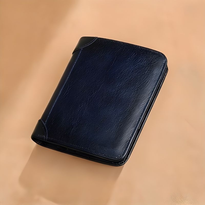 Burnish™ – Genuine Leather RFID Blocking Bifold & Trifold Wallet for Men + 50% OFF