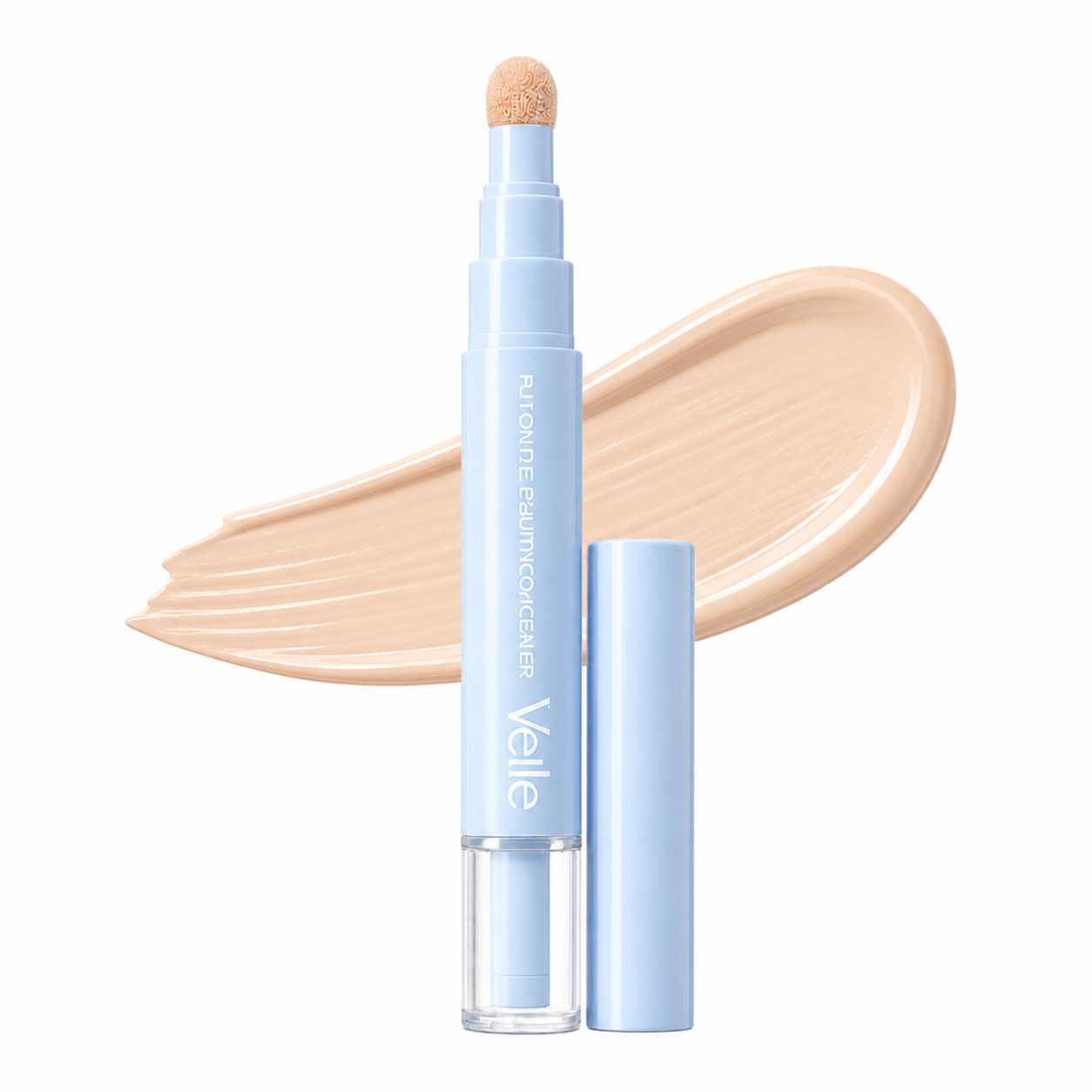 Saemi™ – 3-Color Pen Concealer with Soft Puff Applicator for Dark Circles, Acne Marks & Dullness + 50% OFF