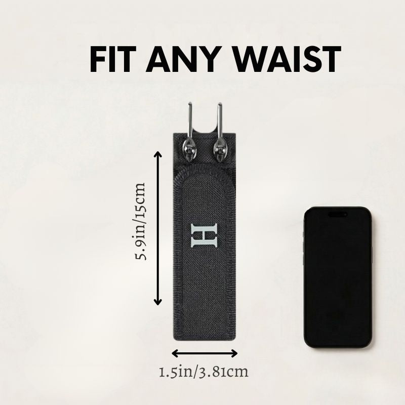 Griptuck™ – No-Buckle Elastic Belt with Side-Mounted Hook & Velcro Hold + 50% OFF