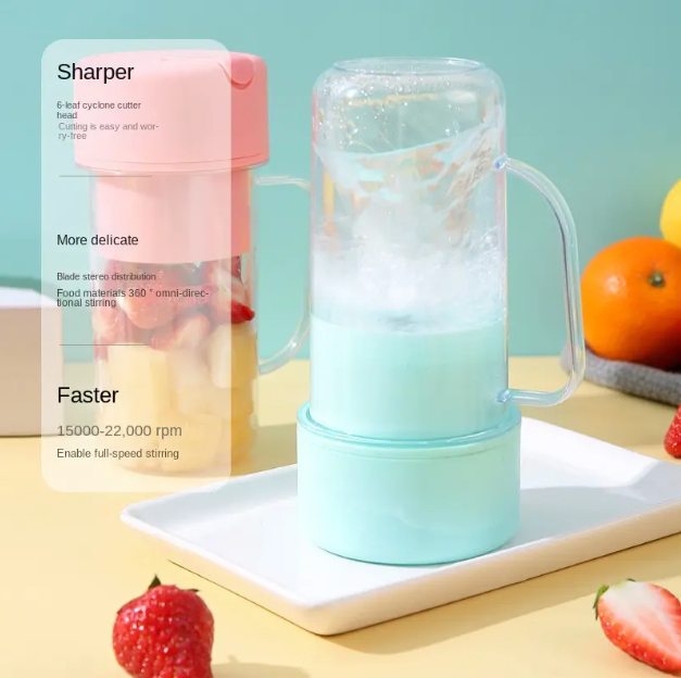 The BlendFlow Juicer Crusher - Fresh Smoothies, Anytime, Anywhere + 50% OFF
