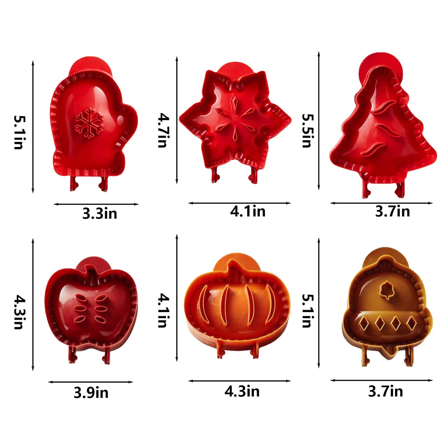 The FestiveBake Pie Molds - Craft Perfect Pies, Effortlessly +50% OFF