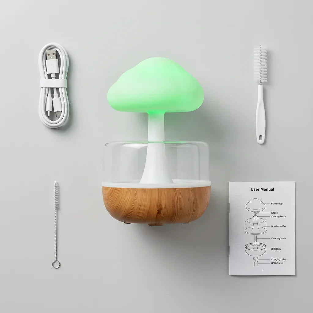 CloudMist Zen — Sink into deep sleep with the rhythm of rain + 50% OFF