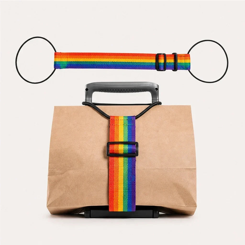 Glidely – Adjustable Elastic Add-A-Bag Luggage Strap + 50% OFF