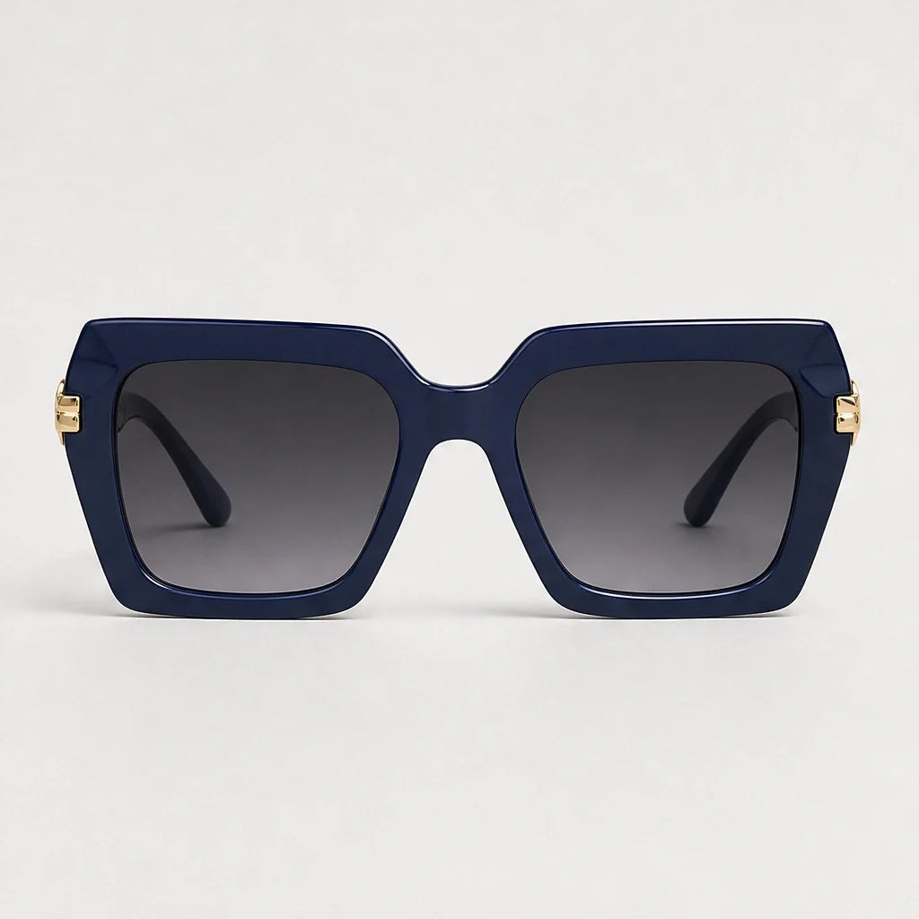 Ravenna – Oversized Square Sunglasses with Gradient Lenses + 50% OFF