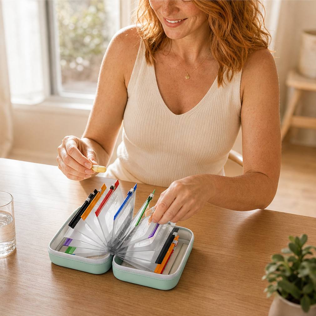 Dosewell – Waterproof 7-Pouch Travel Pill Organiser + 50% OFF lifestyle