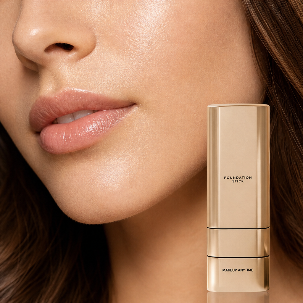 Glowrick – 2-in-1 Buildable Coverage Foundation Stick with Brush + BUY 1 + PICK 1 FREE COLOR lifestyle