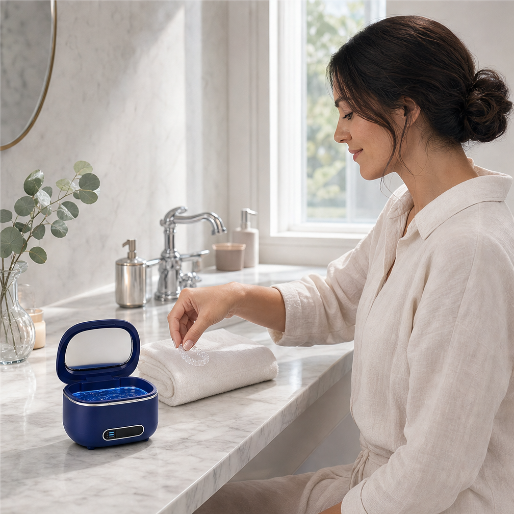 Sonicare Fresh – Ultrasonic Retainer & Aligner Cleaning Machine + 50% OFF lifestyle