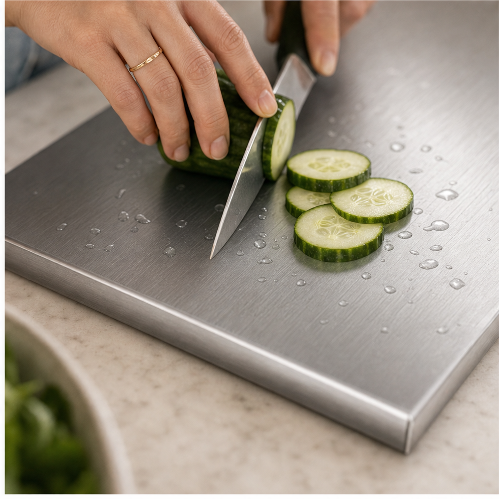 Steravel – Double-Sided 304 Steel, Mould-Resistant Cutting Board + 50% OFF lifestyle