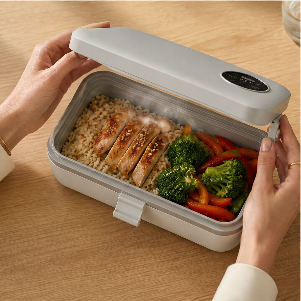 Warmora – Self-Heating, Leak-Proof Electric Lunch Box + 50% OFF lifestyle