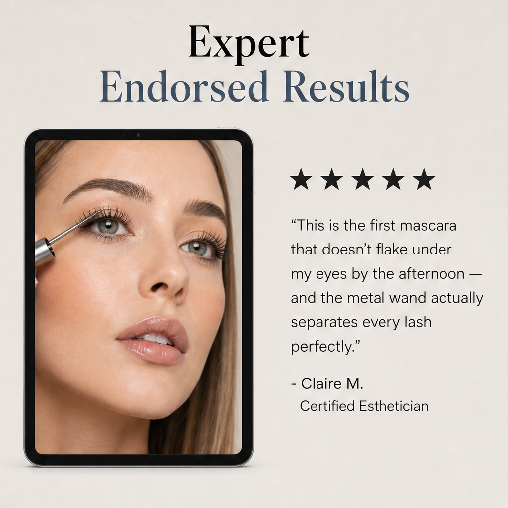 Lashcroft – Waterproof Metal-Tip Mascara for Long Length and Curl + 1+1 FREE detail