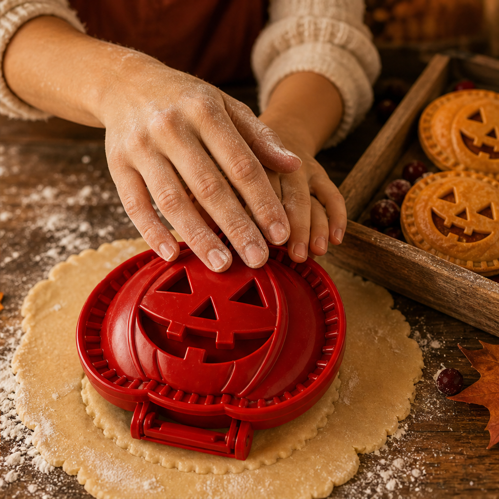 Crimwell – Seal & Shape Mini Pie Mould for Mess-Free Halloween Baking + 50% OFF lifestyle