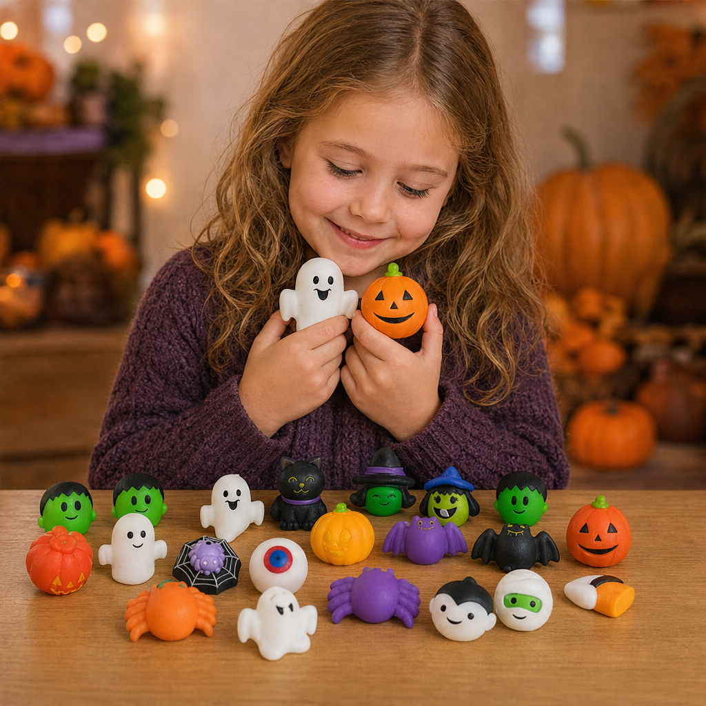 Boonest – 50pc Halloween Mochi Squishy Toys, Party Favour Set + 1+1 FREE lifestyle