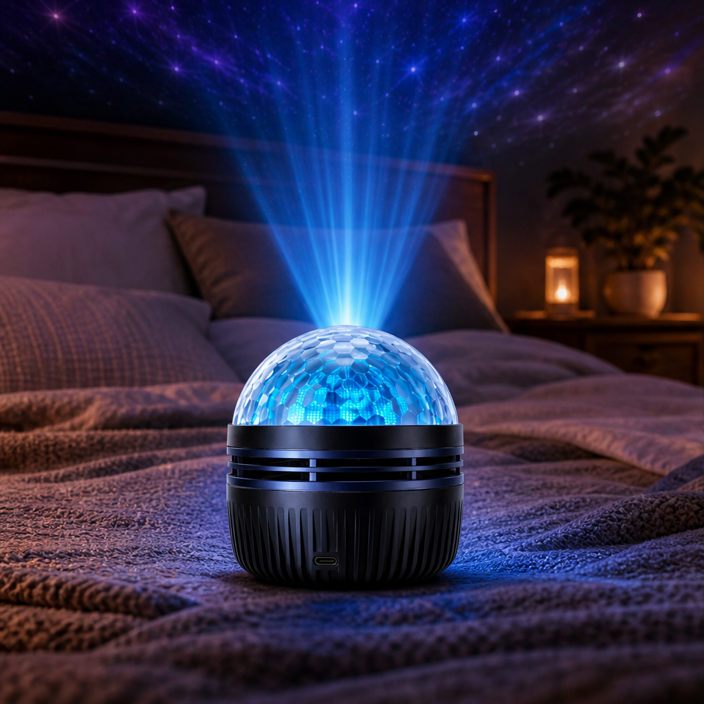 Orbalume – Galaxy Projection Light with Crystal Dome + 50% OFF lifestyle