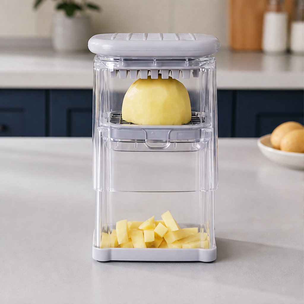 Choppro – 4-in-1 Interchangeable Blade French Fry Cutter + 50% OFF lifestyle