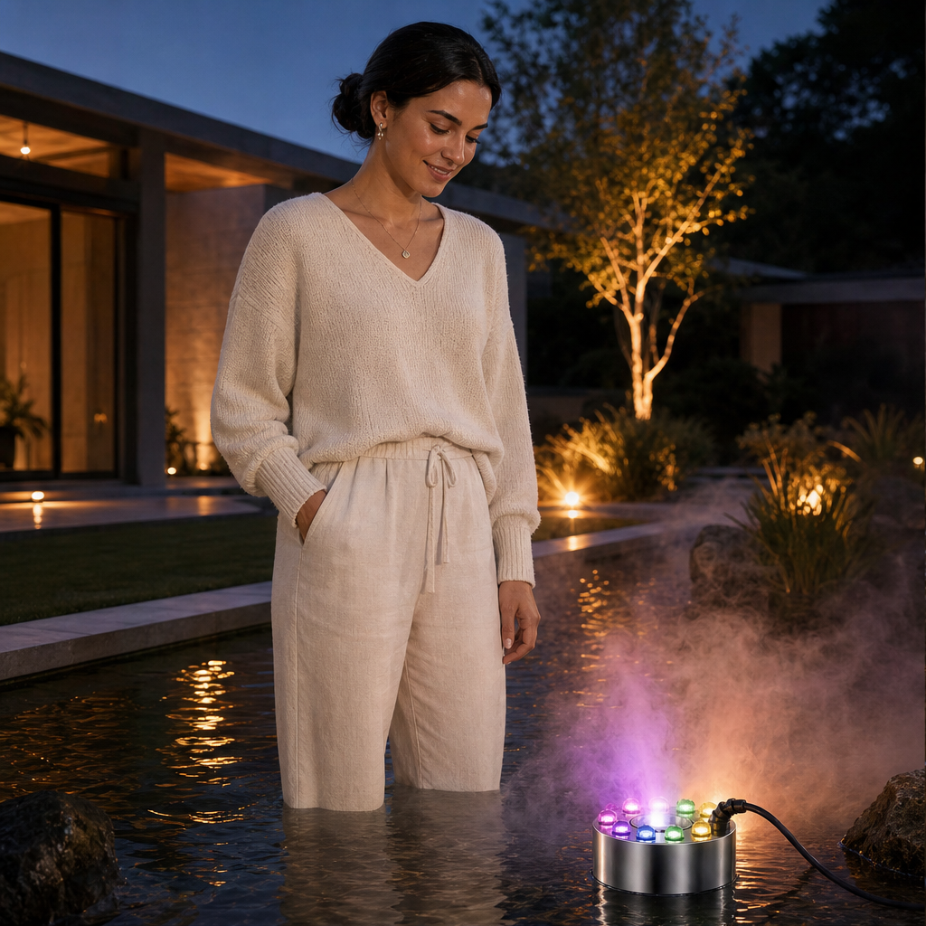 Mistholm – 12-LED Colour Changing Ultrasonic Fog Maker + 50% OFF lifestyle