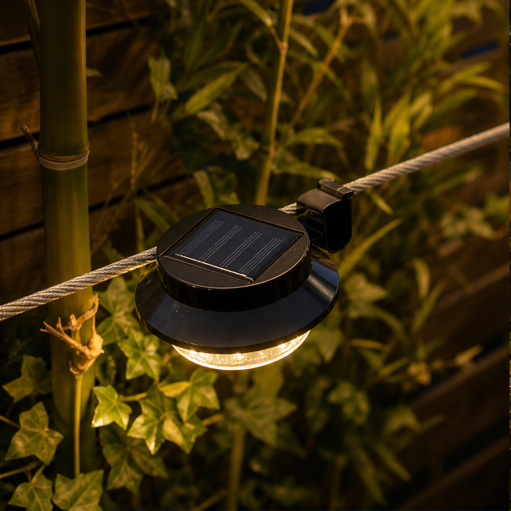 Emberglow – Solar Powered Waterproof LED Outdoor Wall Light + 50% OFF lifestyle