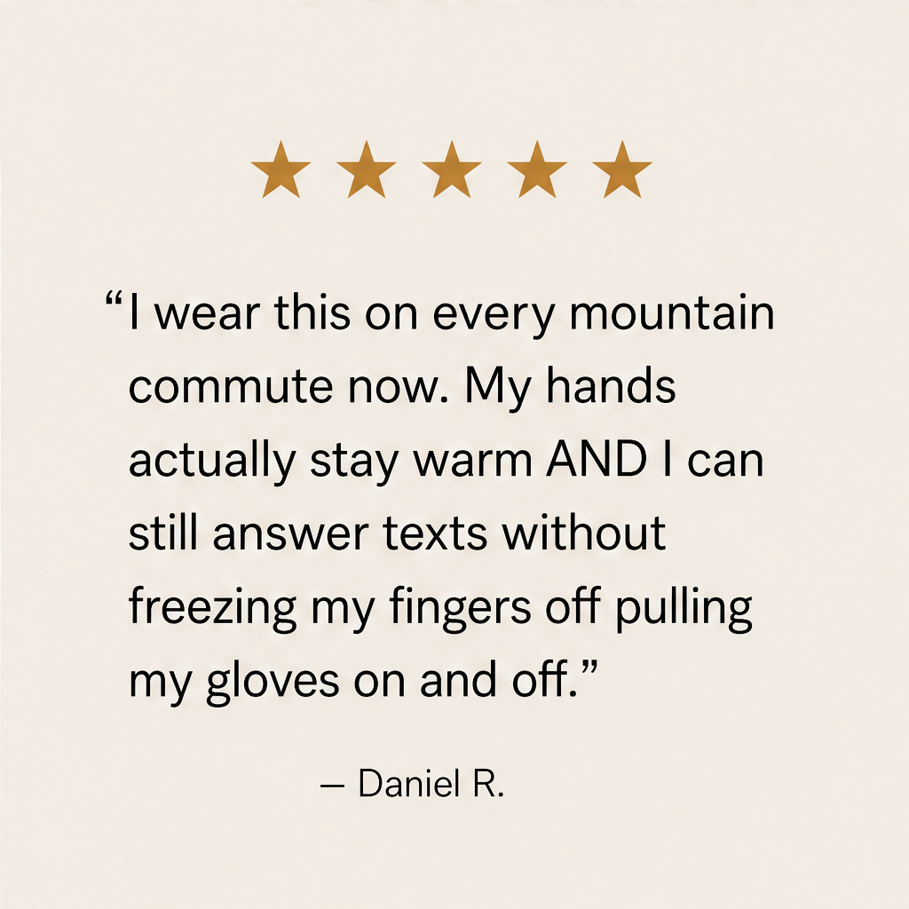Thermex – Fleece Balaclava, Touchscreen Gloves & Socks Winter Set + 50% OFF detail