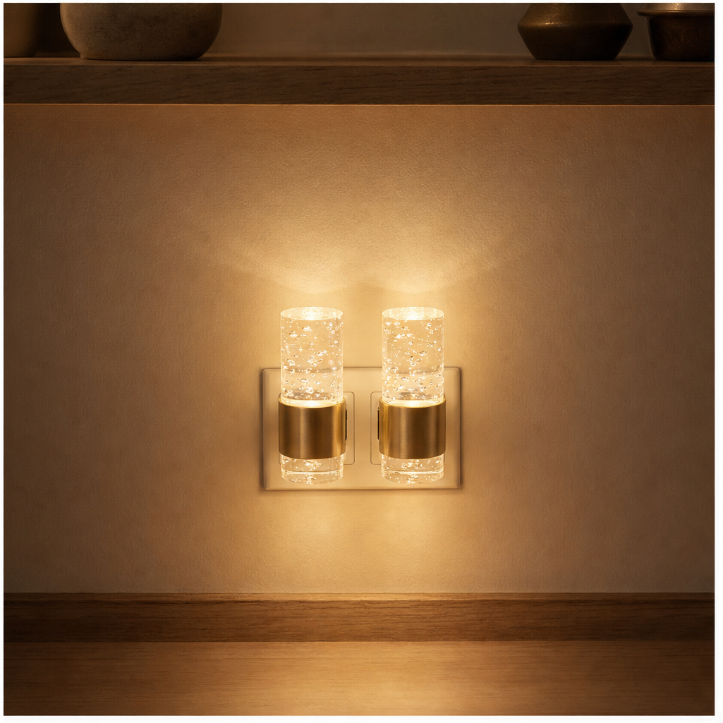 Gildglow – Auto Dusk-to-Dawn Sensor Crystal Bubble Night Light + 50% OFF lifestyle