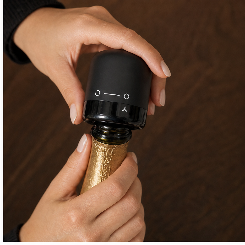 Fizzlock – Twist-Lock Seal Champagne & Wine Stopper + 50% OFF lifestyle