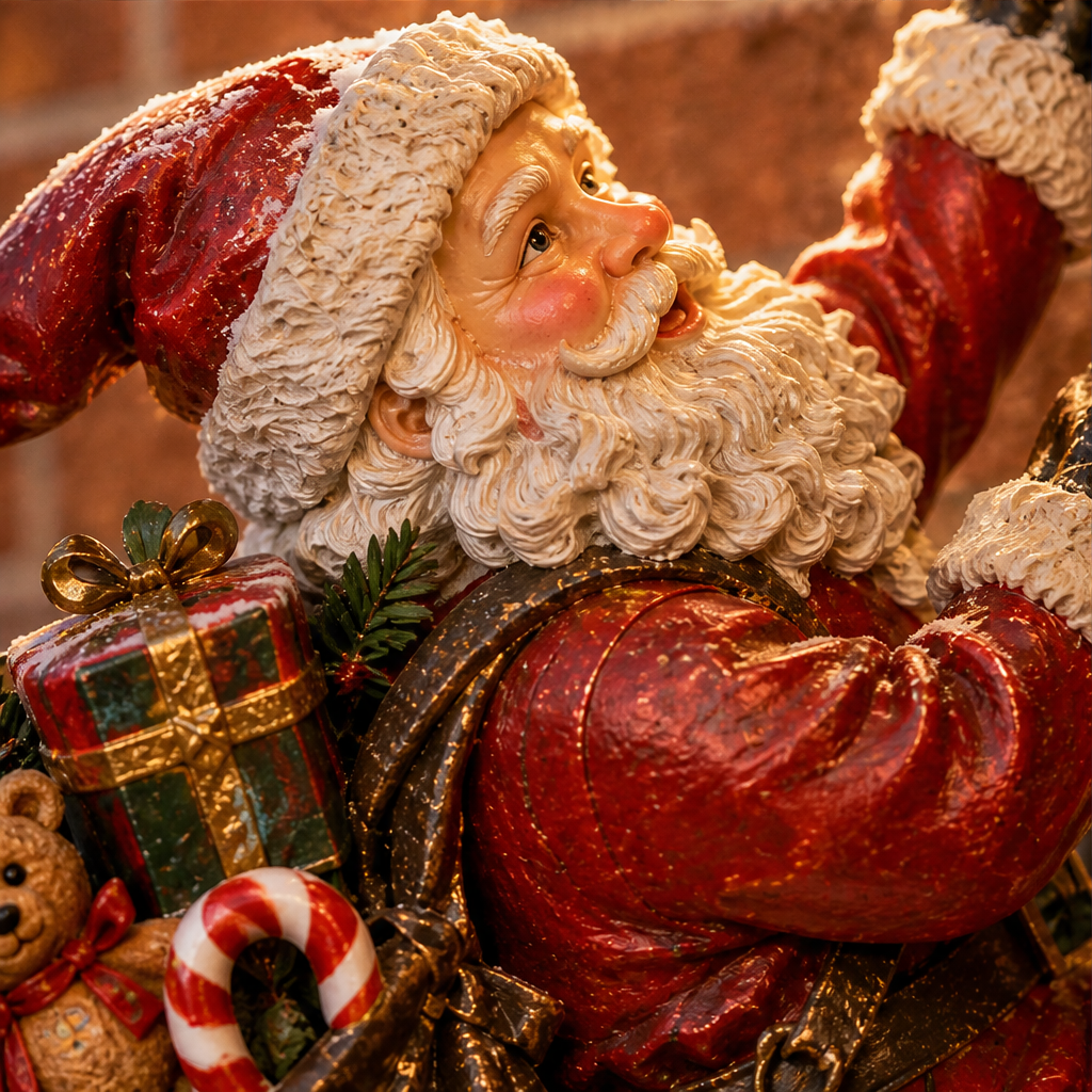 Kringlewick – Lighted Climbing Santa Wall Decoration + 50% OFF lifestyle