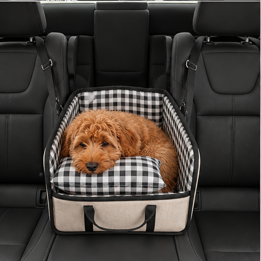 Cradlepup – Non-Slip Booster Seat with Safety Tether for Small Dogs lifestyle