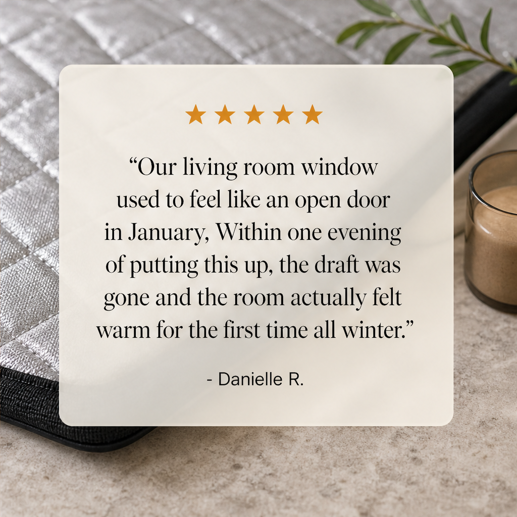 Warmfell – Graphene Thermal Windproof Insulating Window Curtain + 50% OFF detail