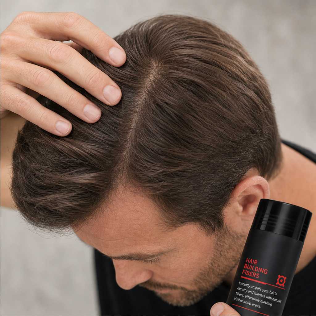 Fullmane – Instant Root Coverage Hair Building Fibers lifestyle