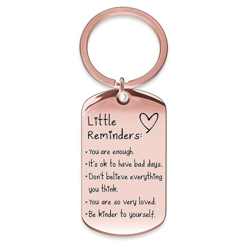 Mettle – Engraved Inspirational Quote Stainless Steel Keychain - Buy 1 +1 FREE