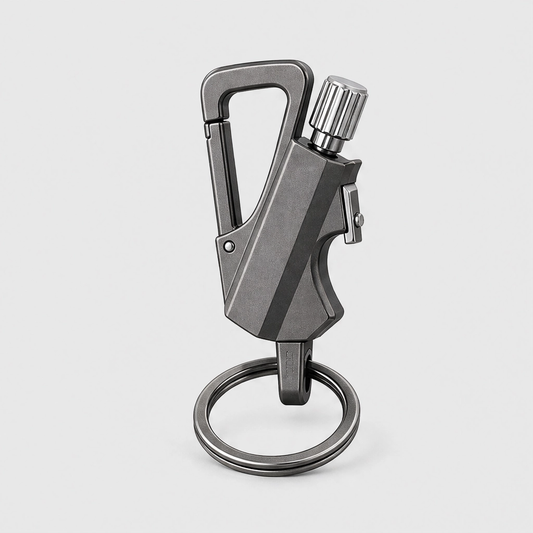 Anvil™ – Stormproof Permanent Match Keychain – Waterproof Flint Lighter with Bottle Opener & Carabiner + 50% OFF