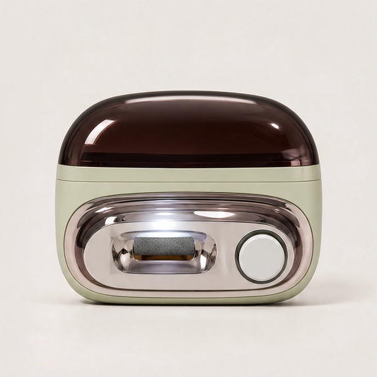 Hushden – 2-in-1 Electric Nail Clipper & Grinder with Auto-Stop and LED Light + 50% OFF