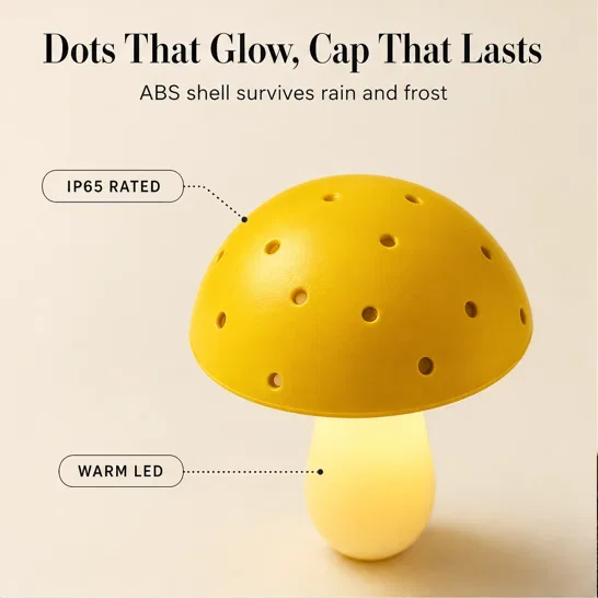 Mossglow™ – Solar-Powered Waterproof Mushroom Garden Lights + 50% OFF