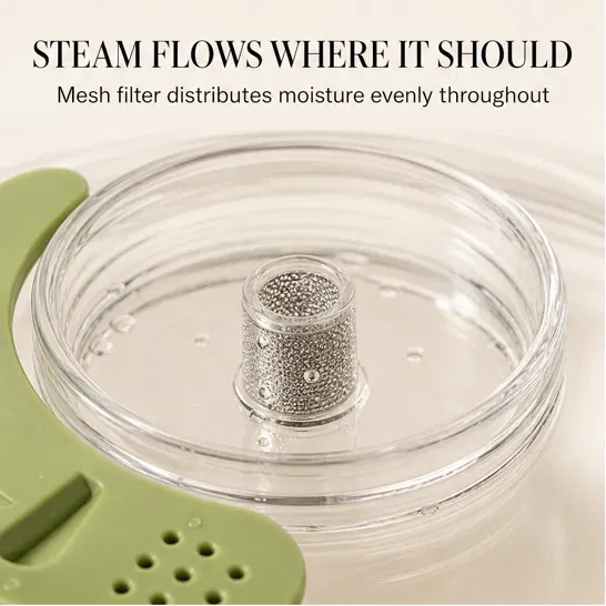 Steamora™ – Splatter-Free Microwave Cover with Steam Reservoir + 50% OFF