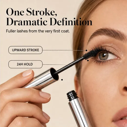Lustrelle™ – Volumizing & Curling Long-Lasting Metallic Mascara + 1+1 FREE