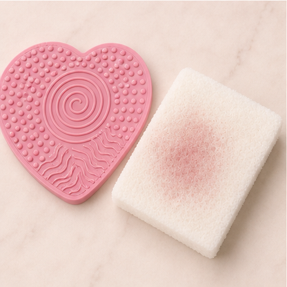 Sudora – Heart-Shaped Brush Cleansing Soap with Silicone Scrub Pad + 50% OFF