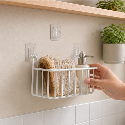 Stowholm – Waterproof Double-Sided Adhesive Wall Hooks, Damage-Free Hold + 50% OFF